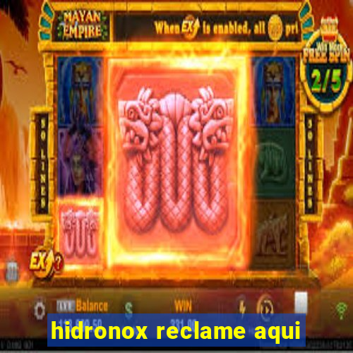 hidronox reclame aqui